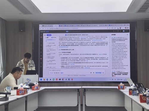 我所战略规划研究室朱炳昇博士
